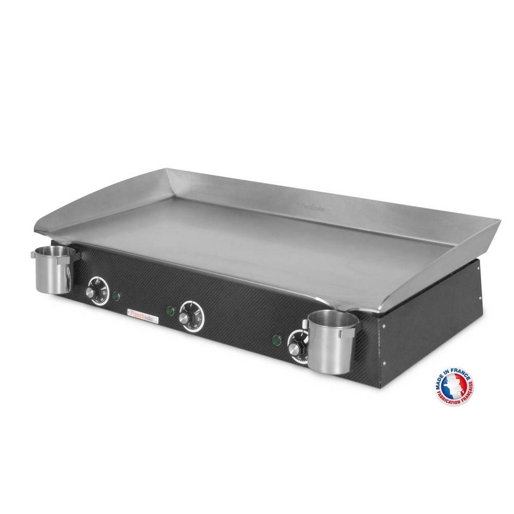 Plancha électrique planchaelec lux 830 - carbon - 3600 w