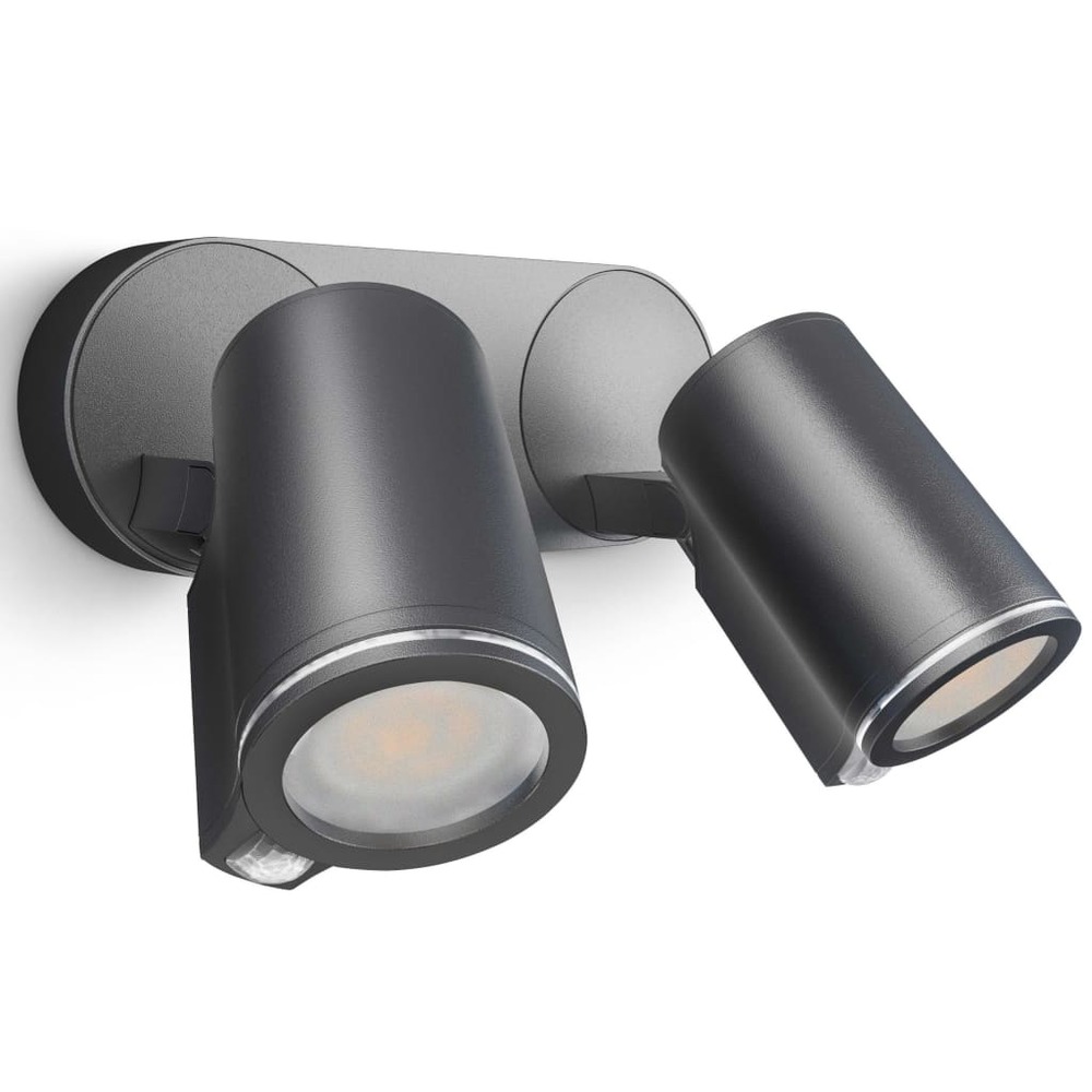Projecteur d'extérieur à capteur spot duo sensor noir
