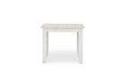 Table à manger bois blanc 90x90x77.5cm