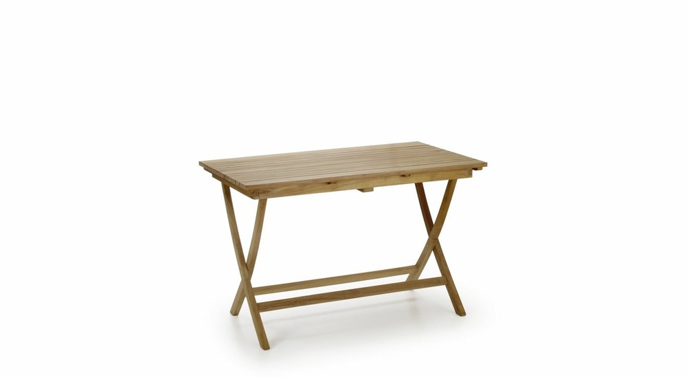 Table à manger bois marron 120x70x76cm