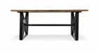 Table à manger bois marron 180x90x76,5cm