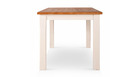 Table haute bois blanc 180x90x81cm