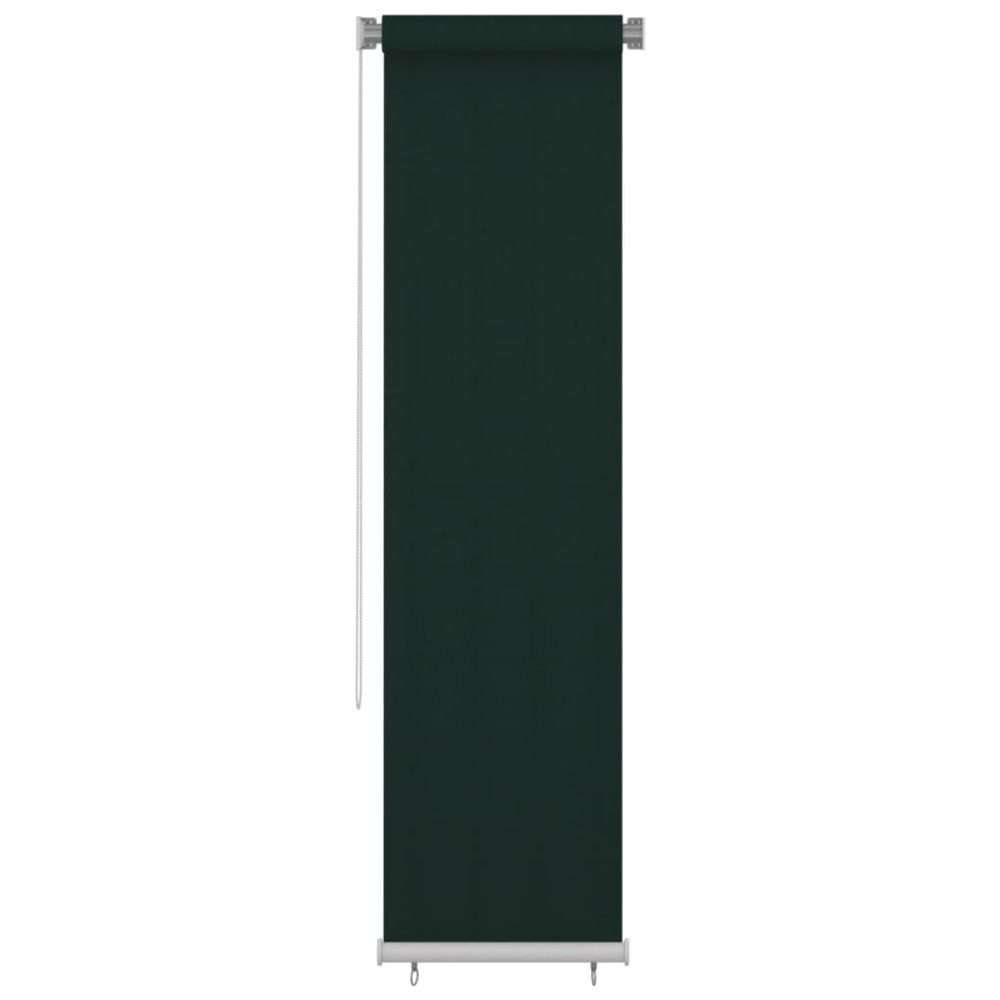 Store roulant d'extérieur 60x230 cm vert foncé pehd