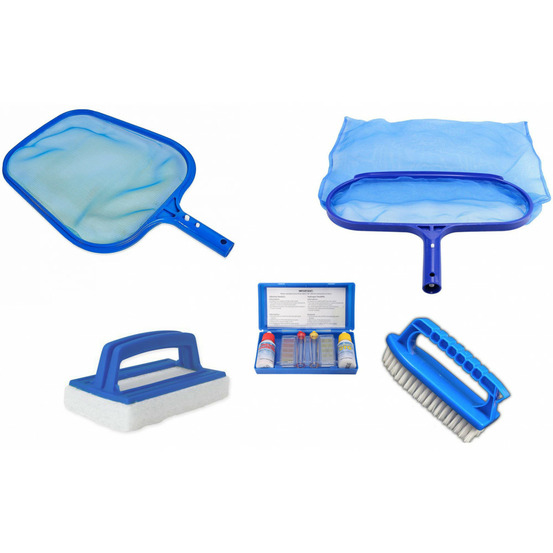 Kit entretien piscine n°1 - 5 pièces.