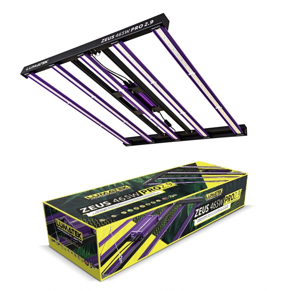 Panneau led zeus 465w pro 2.9µmol