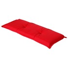 Coussin de banc panama 120x48 cm rouge