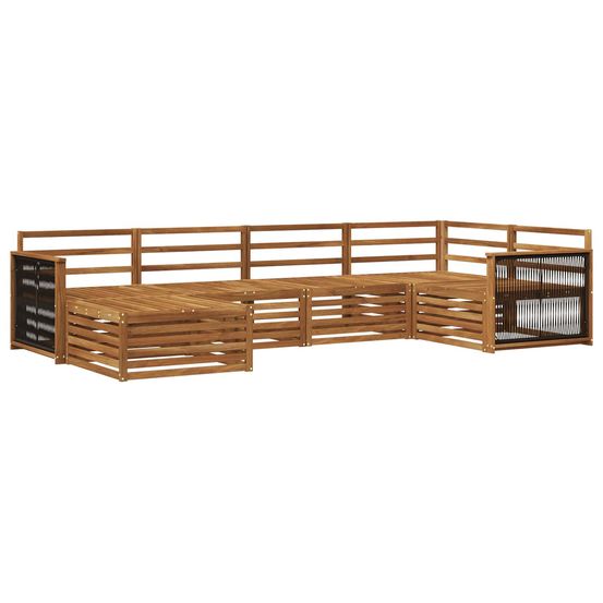 Ensemble de canapés d'extérieur 6 pc naturel