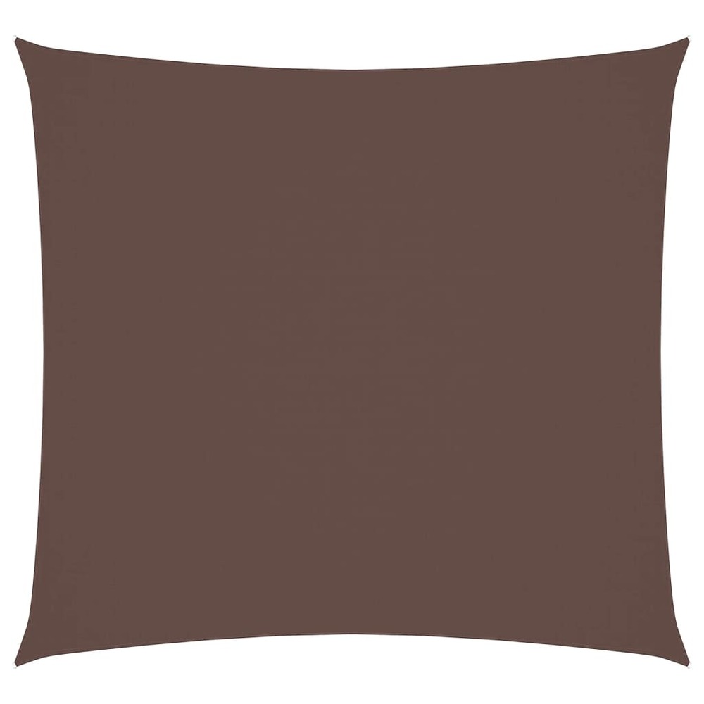Voile de parasol tissu oxford carré 2x2 m marron