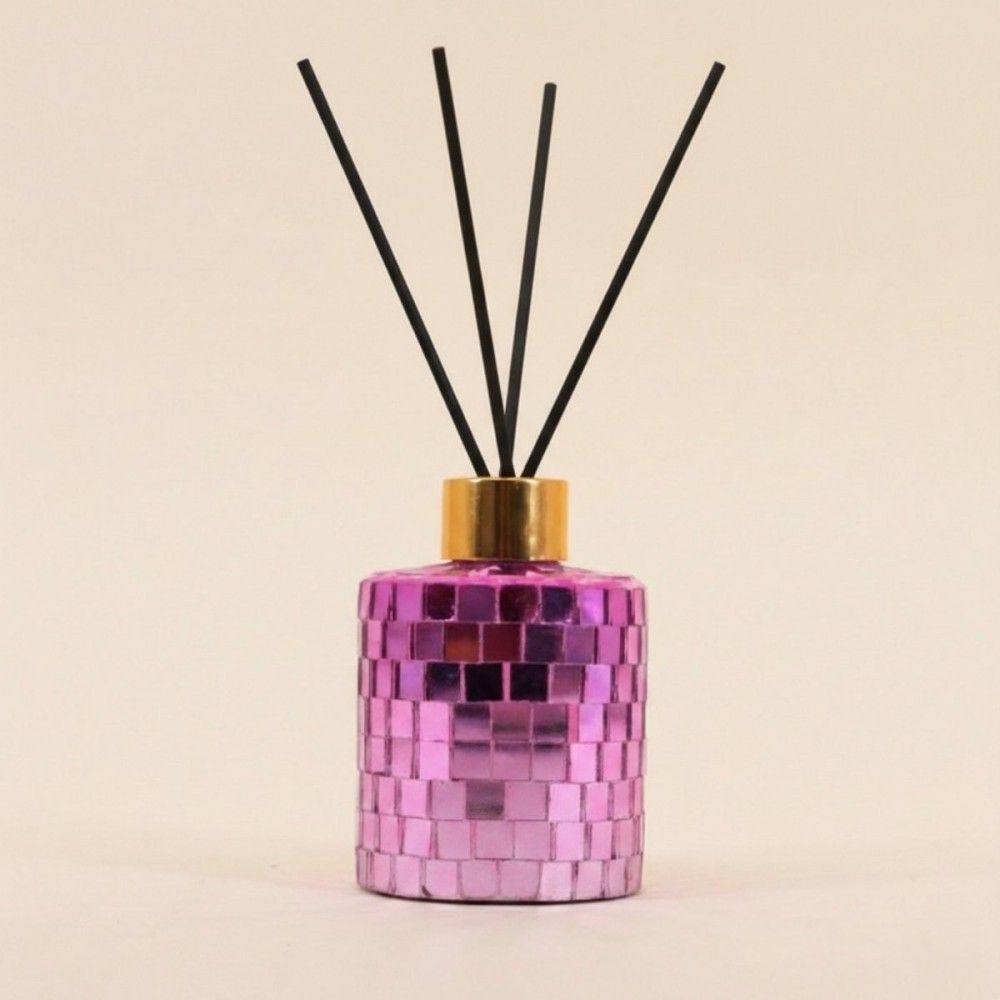 Diffuseur parfum 120ml flacon à facettes violettes