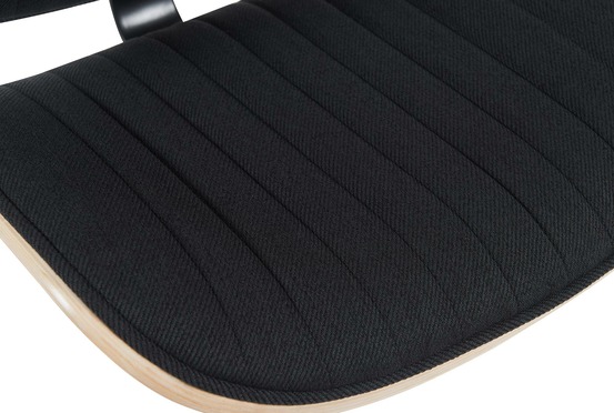 Lot de 2 tabourets de bar clawson tissu chrome