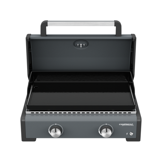 Plancha à gaz sigma 2 cook avec couvercle de cuisson