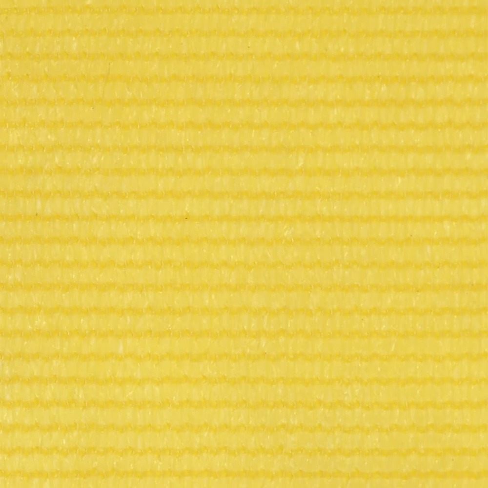 Écran de balcon jaune 75x600 cm pehd