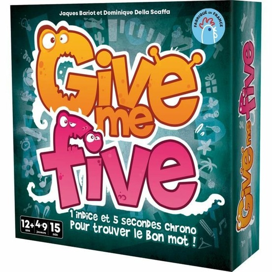 Give me five - asmodee - jeux de communication en équipe