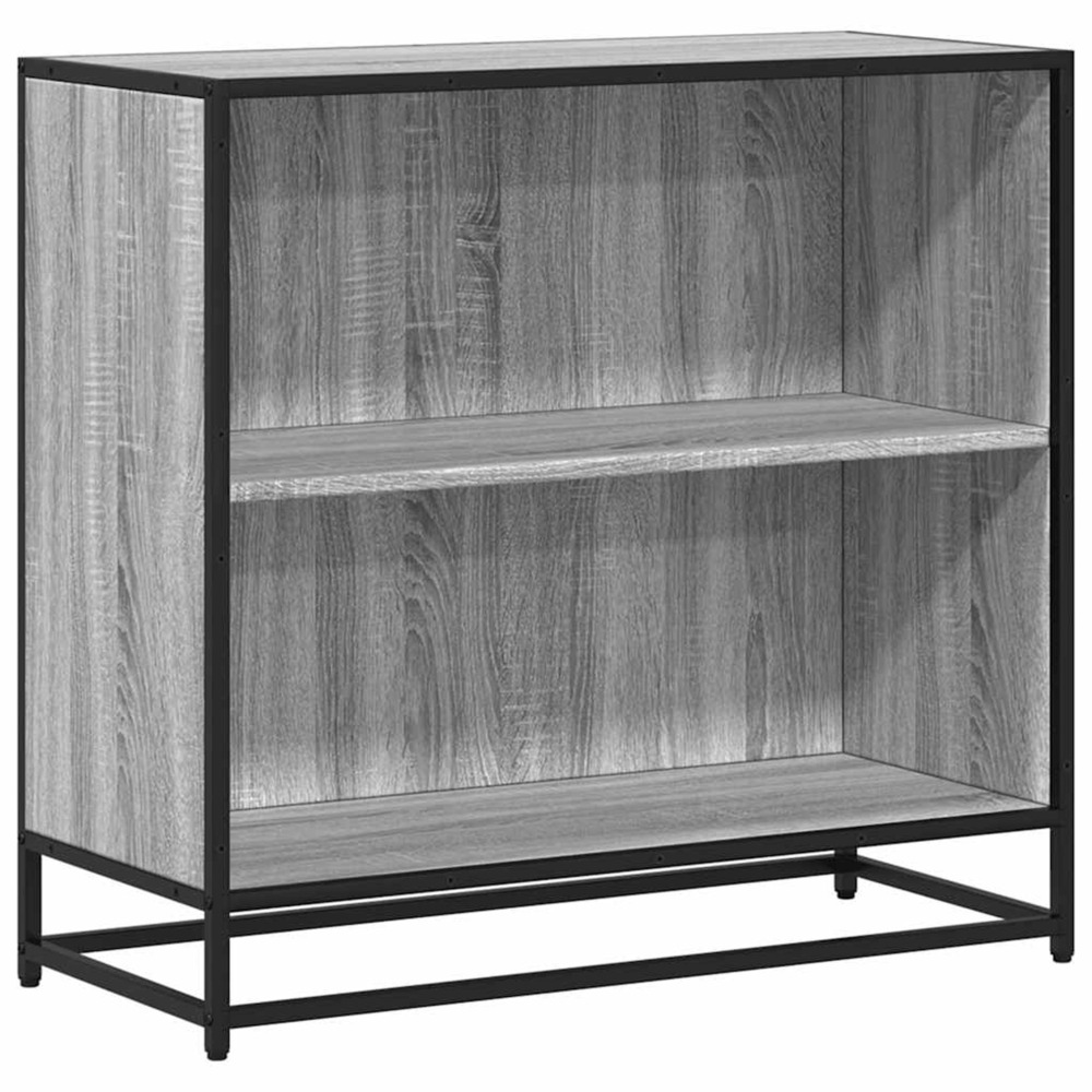 Bibliothèque sonoma gris 80,5x35x76 cm bois d'ingénierie