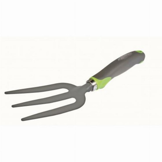 Fourche a fleurs 3 dents poignee bi-matiere