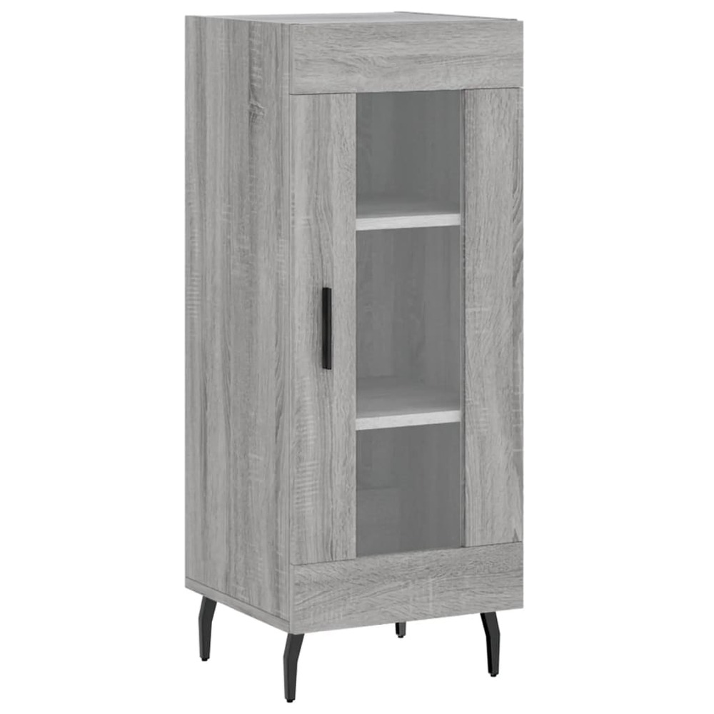 Buffet bahut commode armoire meuble de rangement organisateur cuisine salle de séjour salon sonoma 34,5 x 34 x 90 cm bois d'i