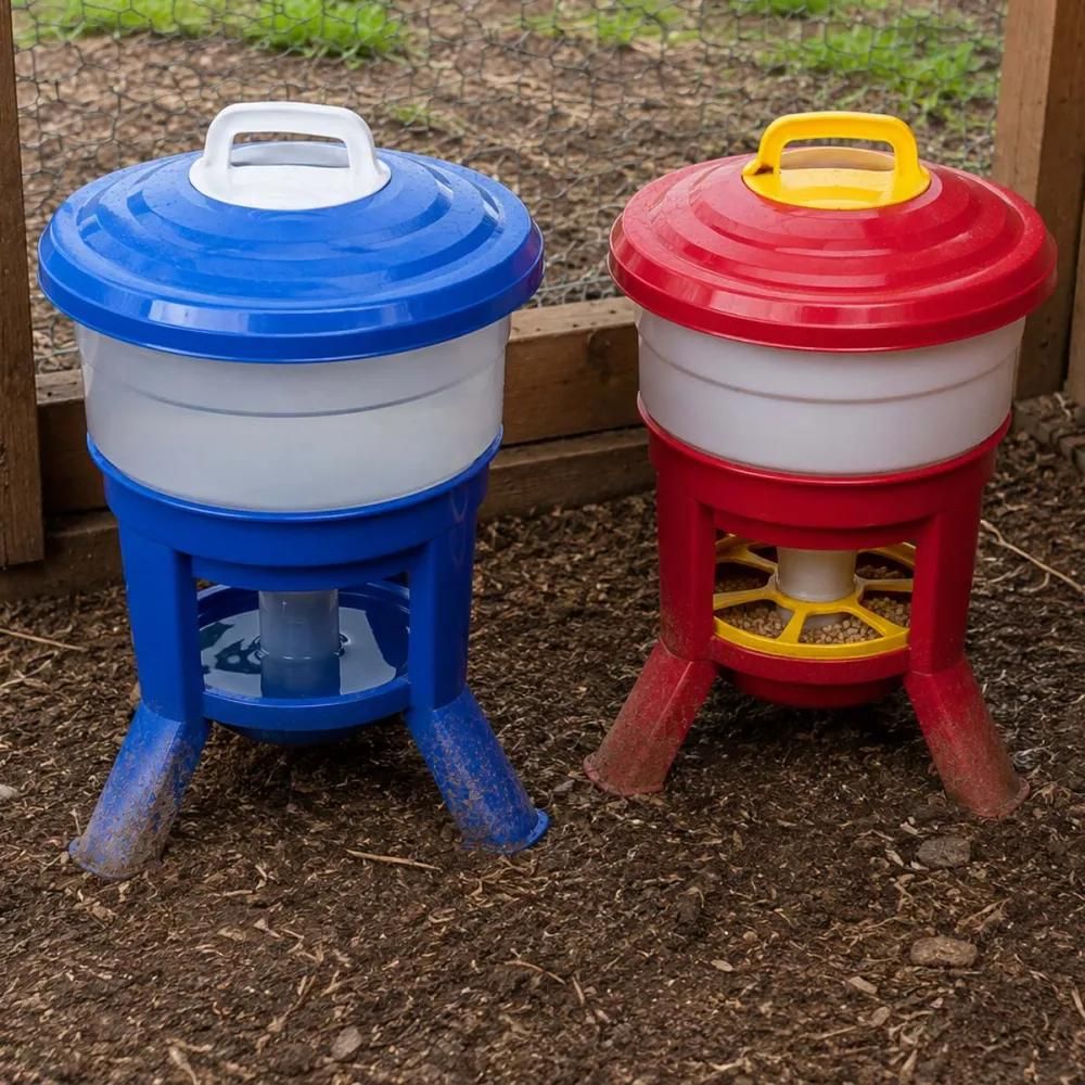 Kit impérial mangeoire & abreuvoir 30l pour volailles -