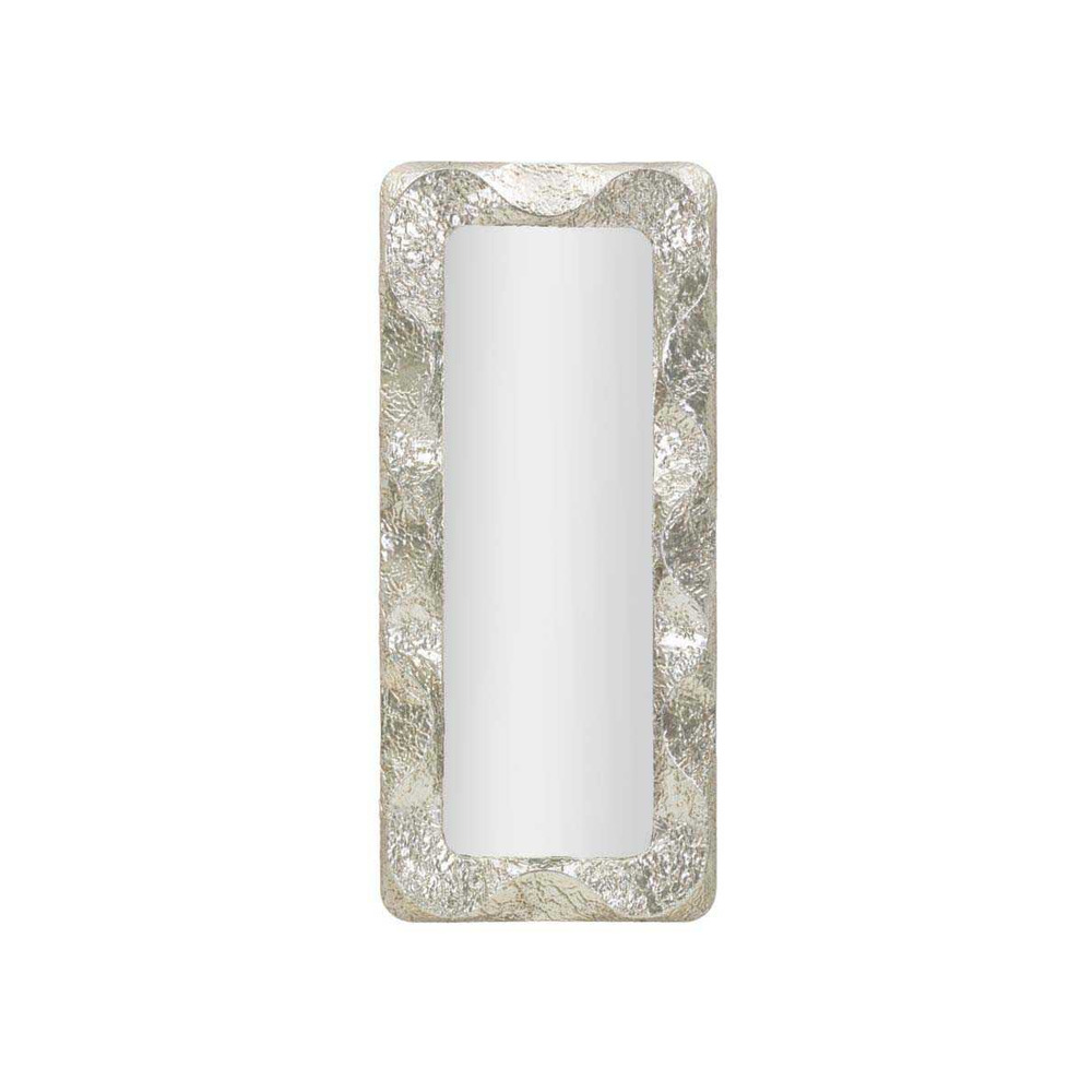 Miroir rectangulaire en métal argelux 70 x 6. 5 x 160. 5 cm