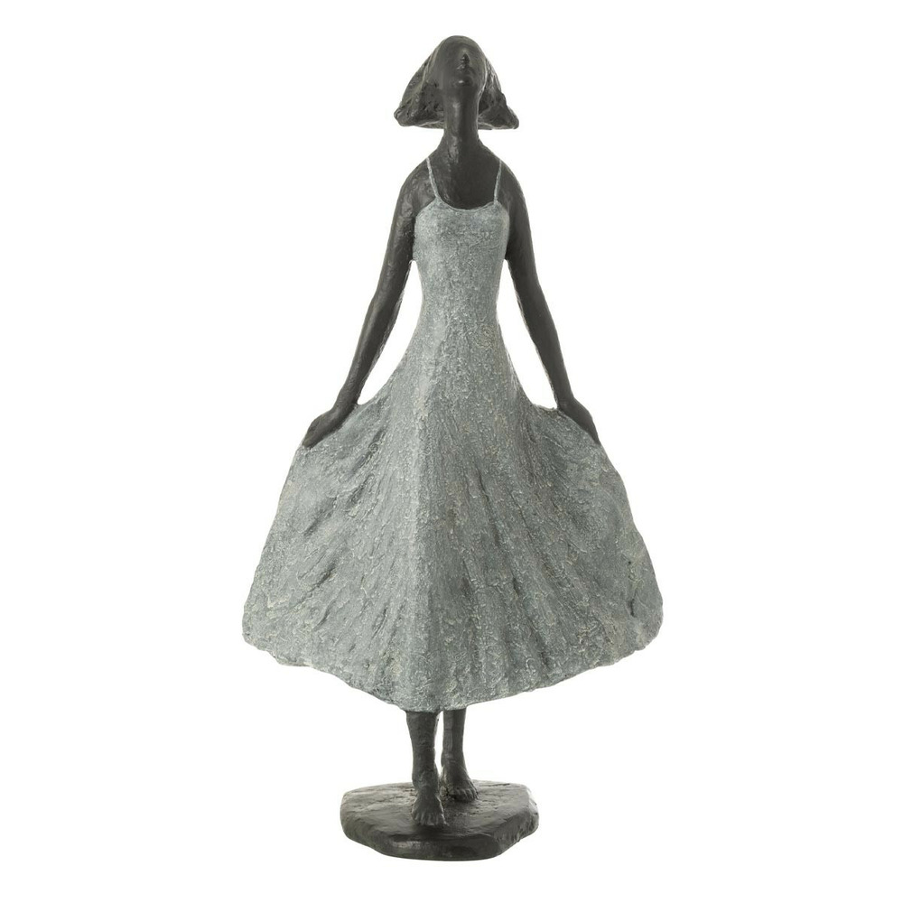 Statue fille en résine 