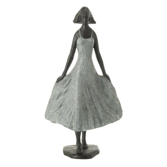 Statue fille en résine