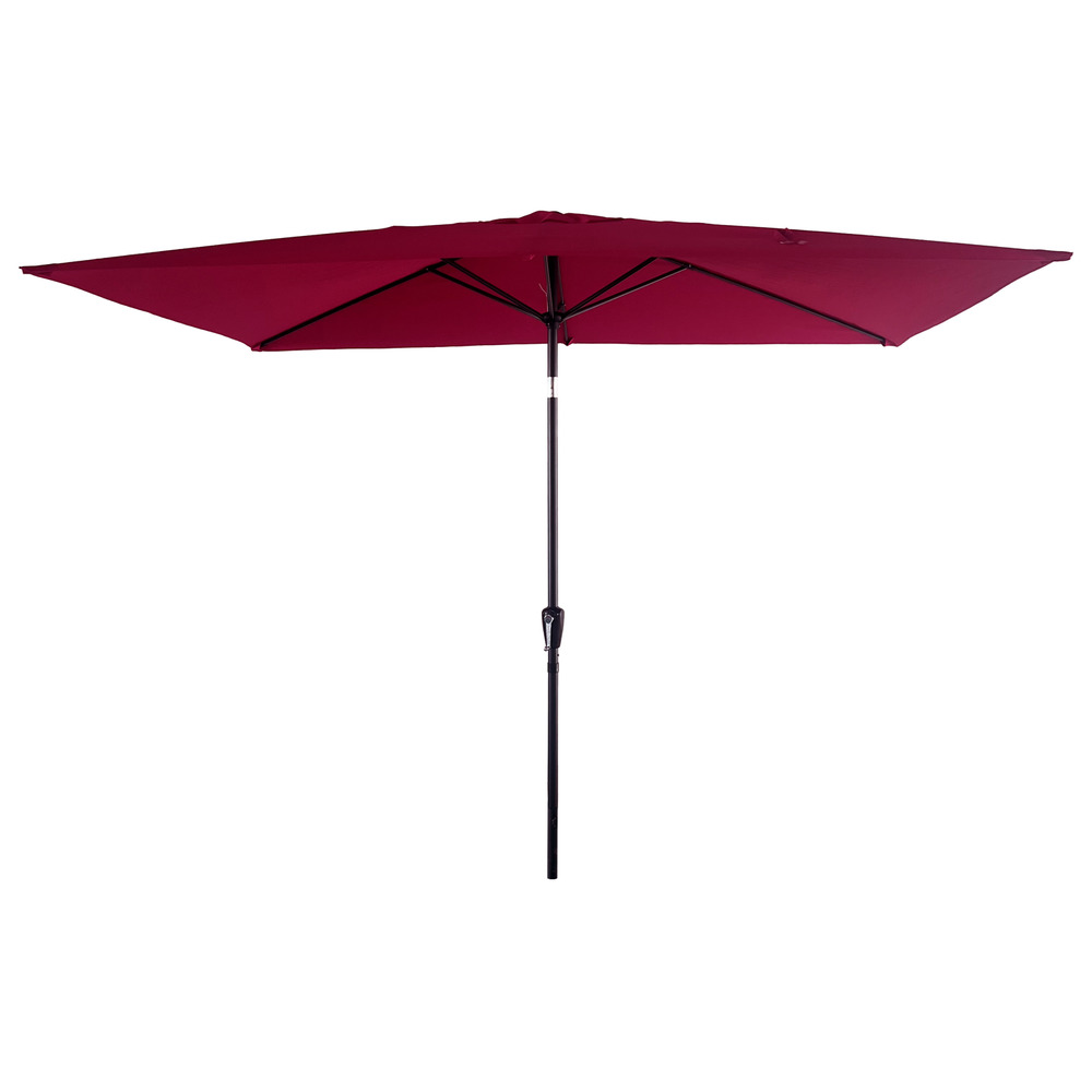 Parasol droit hapuna rectangulaire 2x3m fuchsia