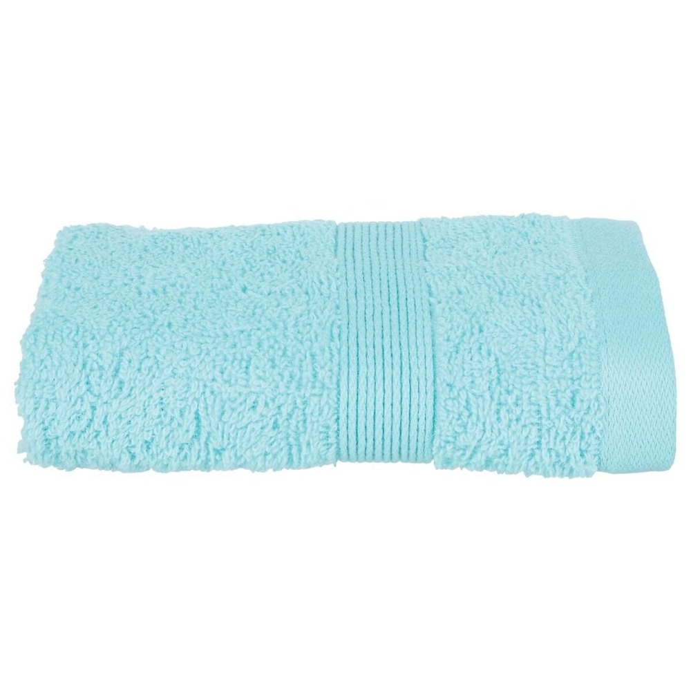 Serviette de toilette invite 30 x 50 cm couleur moderne aqua