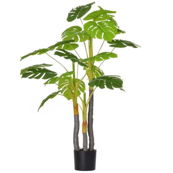 Plante artificielle monstera peva décoration intérieur extérieur sans entretien 120cm vert