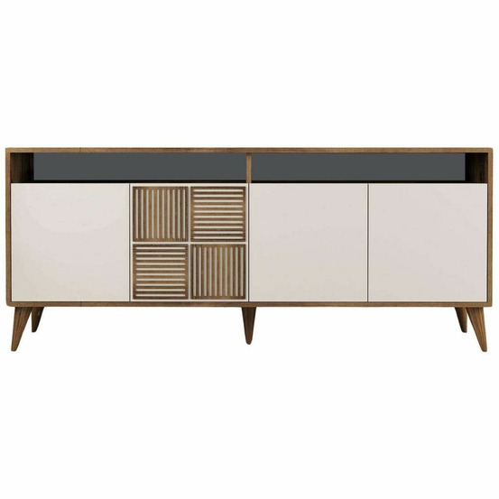 Buffet en aggloméré 4 portes milan