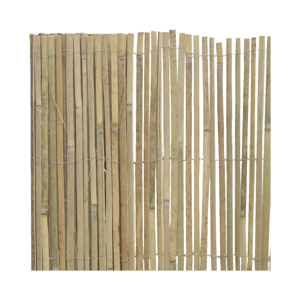 Canisse en bambou naturel - 1 x 5m [lot de 5]