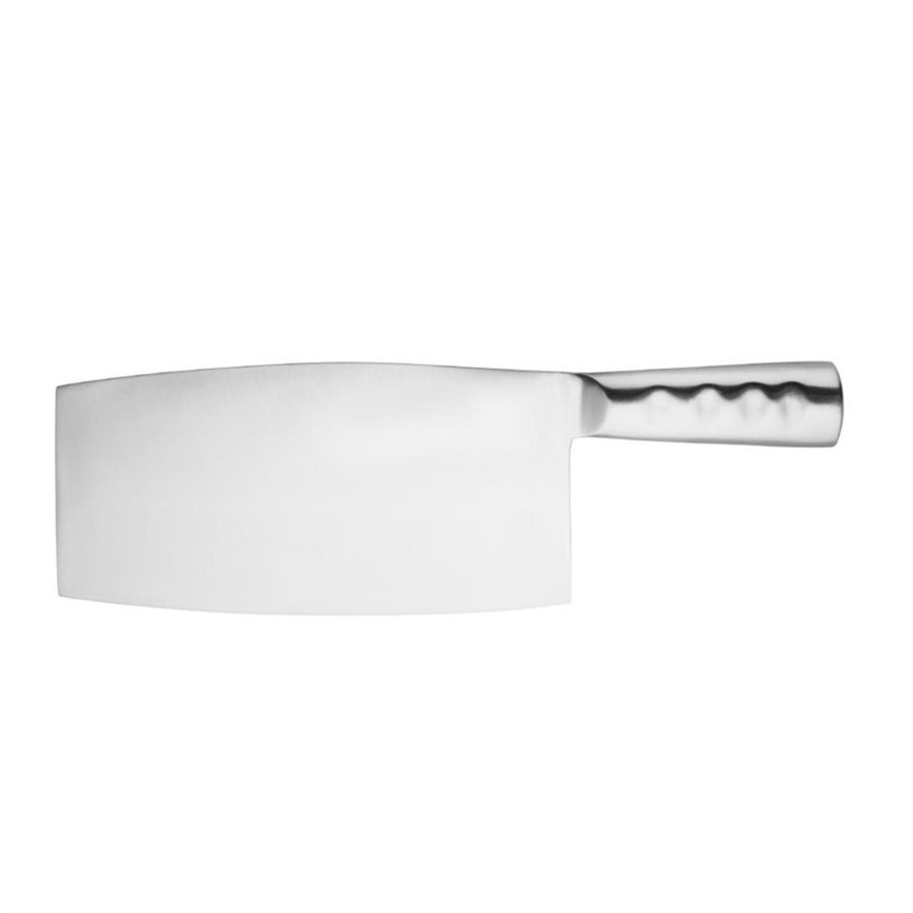 Couperet professionnel en inox - lame 205 mm - vogue