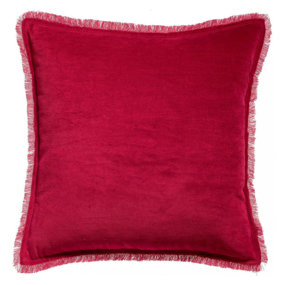 Coussin uni fara rubis 45 x 45 cm