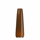 Mica decorations vase vera - 15x15x50 cm - verre - marron