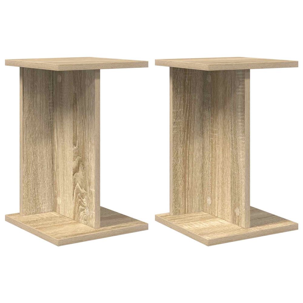 Support de plante 2 pièces chêne sonoma 25 x 25,5 x 40,5 cm