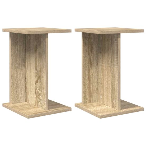 Support de plante 2 pièces chêne sonoma 25 x 25,5 x 40,5 cm