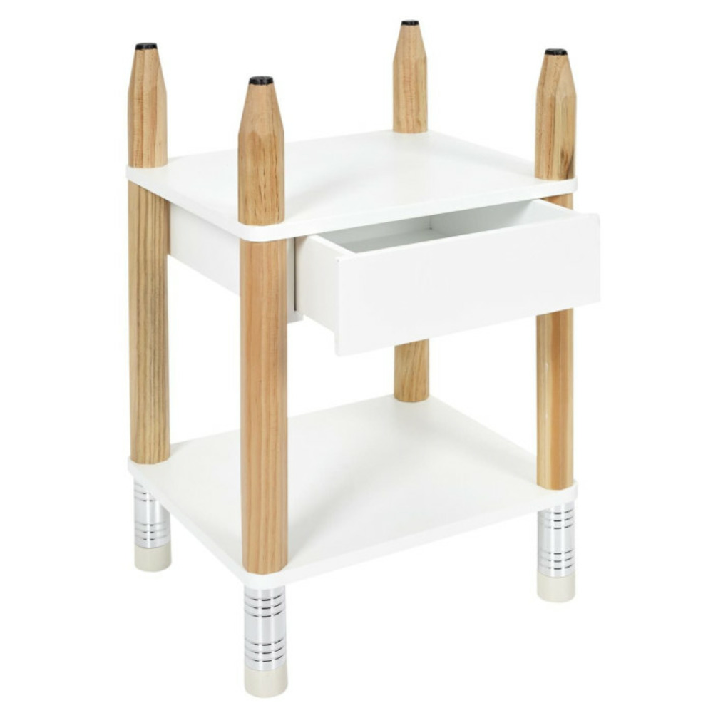 Table de chevet 1 tiroir 