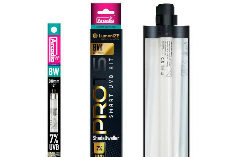 Lumenize pro t5 galerie t5 uvb 7% 8w bluetooth - rampe d'éclairage et tube t5 pour reptiles (lézards, tortues) et amphibiens