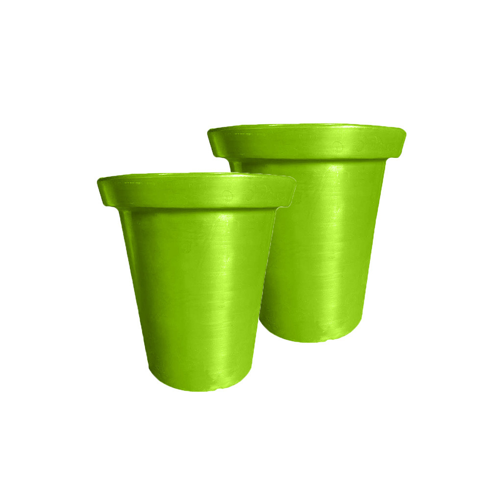 Pot de fleurs rond xxl delight 760l-lot de 2