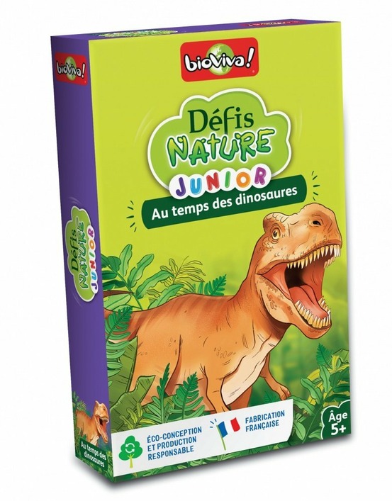 Défis nature junior au temps des dinosaures