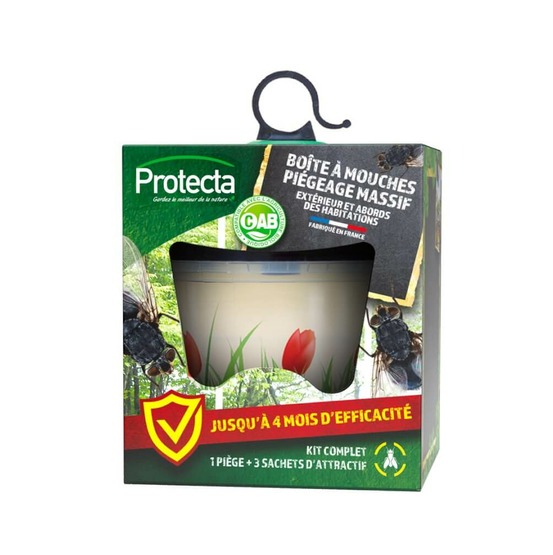 Boîte à mouches : piÚge écologique