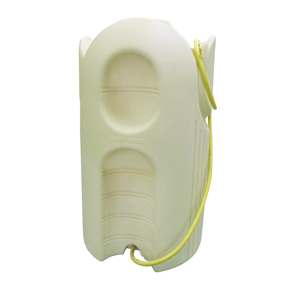 Cuve ecopluie 600 litres beige pour la récupération de l'eau de pluie