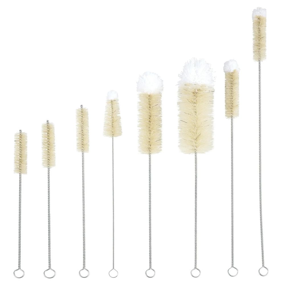 Brosses de nettoyage, jeu de brosses spéciales, brosses pour bouteilles, 8 pièces