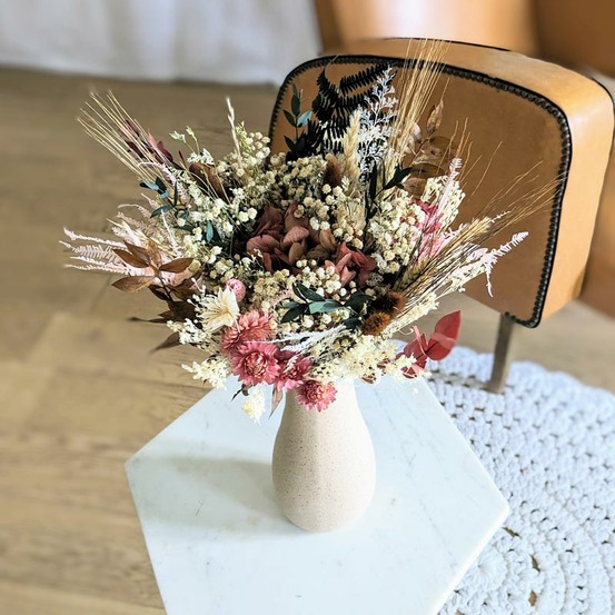Bouquet de fleurs séchées manon taille s