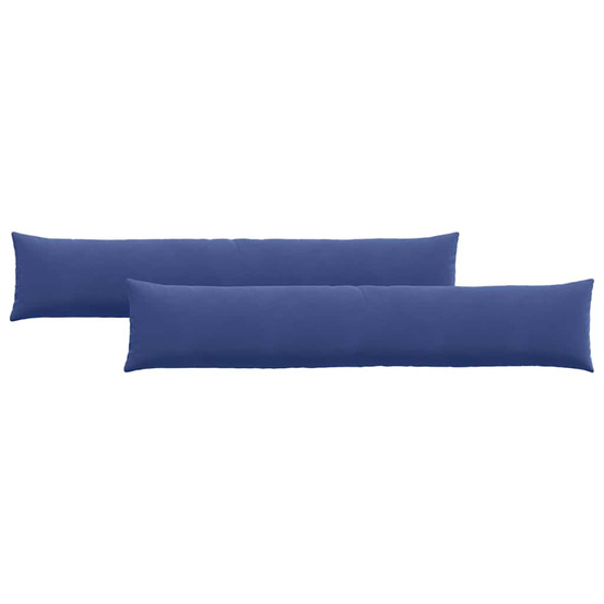 Coussins de canapé 2 pcs bleu police 200 x 40 cm