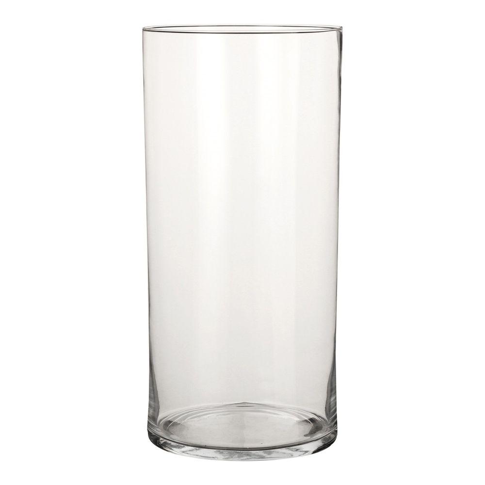 Mica decorations carly vase - h40 x ø19 cm - cylindre - transparent