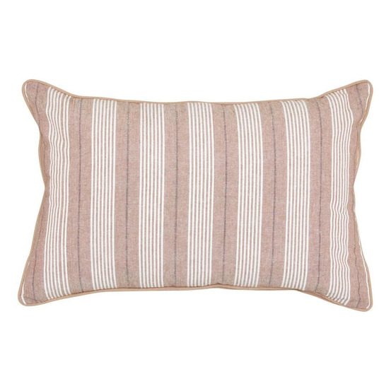 Coussin déco à rayures