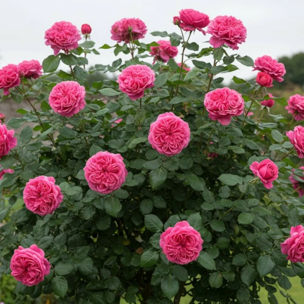 Rosier à grandes fleurs audrey fleurot® 'meicatess' pot de 3l - 20/40 cm