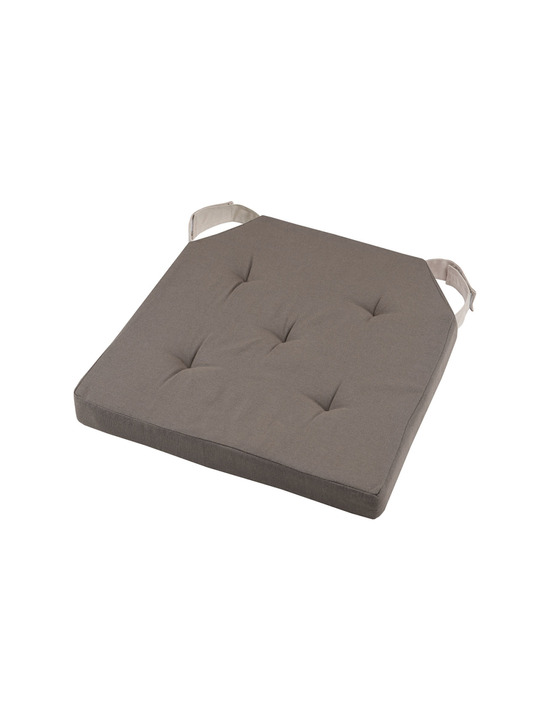 Galette duo carrée ruban auto-agrippant 38x38cm - stof