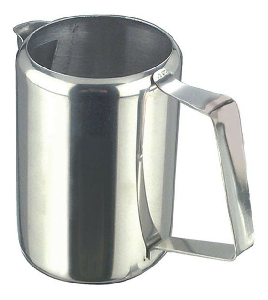 Pichet à eau bombé en inox - l2g