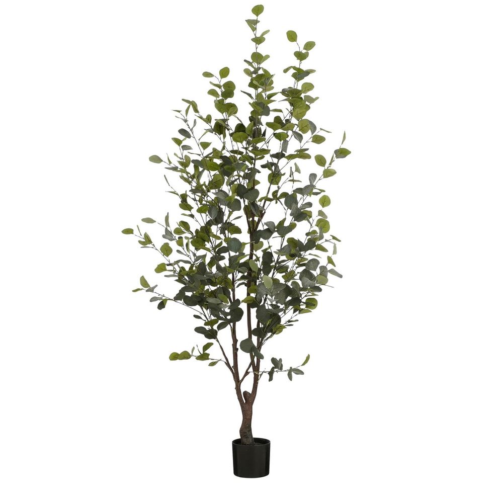Mica decorations plante artificielle eucalyptus en pot - h180 x ø80 cm - vert