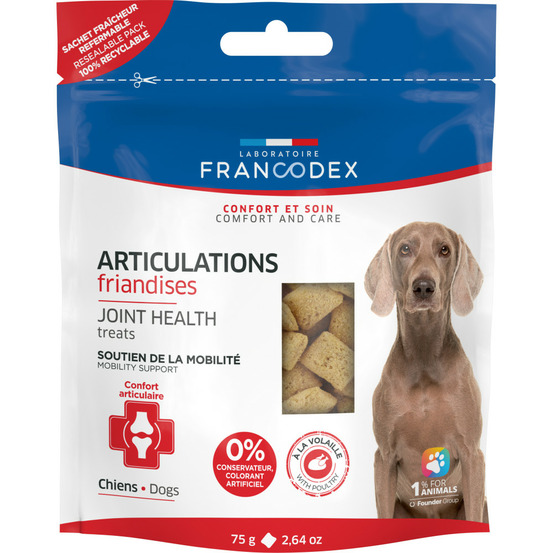 Friandises articulations pour chiens 75 g
